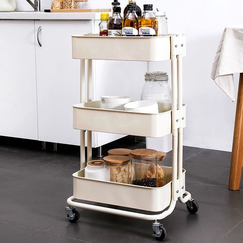 Contemporary Geometric Bookshelf Open Back Bookcase with Wheels Clearhalo 'Bookcases' 'furn' 'furn_bookcases' 'Furniture' 'Office Furniture' 1200x1200_cc2b9528-6b17-4b51-8d8f-972ee7c92b20