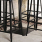 Industrial Brown Solid Wood Table Bar Dining Table for Kitchen Living Room Clearhalo 'Bar Furniture' 'Bar Tables' 'bar_tables' 'furn' 'furn_bar_tables' 'Furniture' 'Kitchen & Dining Furniture' 1200x1200_cc2e5a90-866b-4961-ad56-6372fb8894bb