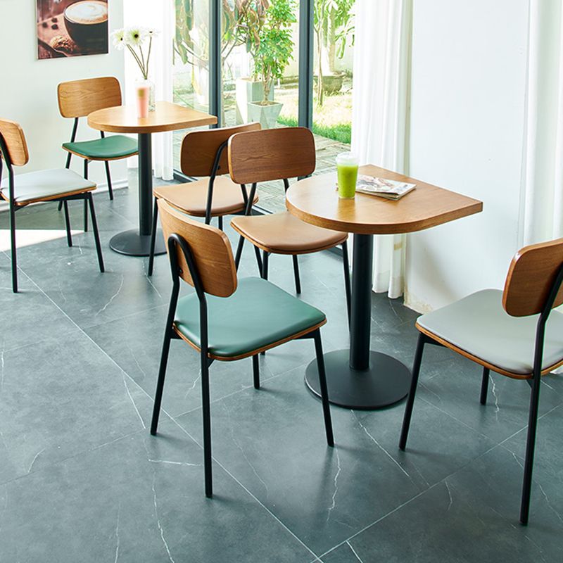 Industrial Style Dining Site Table MDF Dining Room Collection for Home Clearhalo ' dining_table' 'Dining Tables & Seating' 'Dining Tables' 'furn' 'furn_dining_table' 'Furniture' 'furniture_dining_table' 'Kitchen & Dining Furniture' 'kitchen&dining_furn' 'kitchen' 'kitchen_dining_table' 1200x1200_cc2ee132-5e01-4c29-bc4b-002e2df9b2a0
