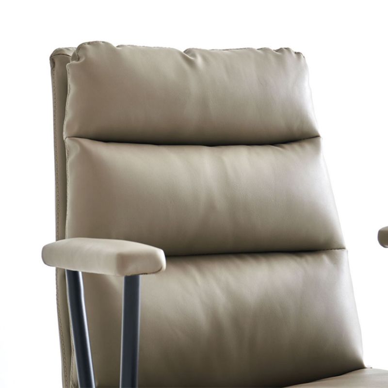 Contemporary Arms Included Task Chair Leather Desk Chair for Office Clearhalo 'furn' 'furn_office_chair' 'Furniture' 'Office Chairs' 'Office Furniture' 'office_chair' 1200x1200_cc304e07-e79c-455d-97d1-2c43f45e0e20