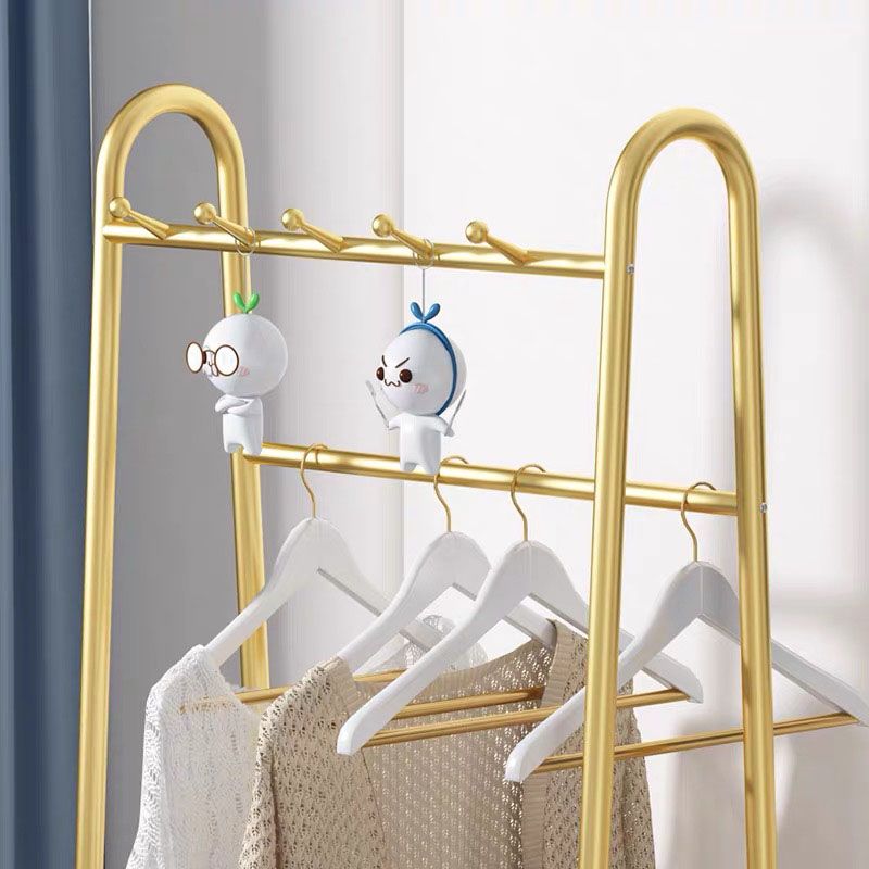 Glam ingresso albero in metallo indipendente 5 o più albero di sala con scaffalature