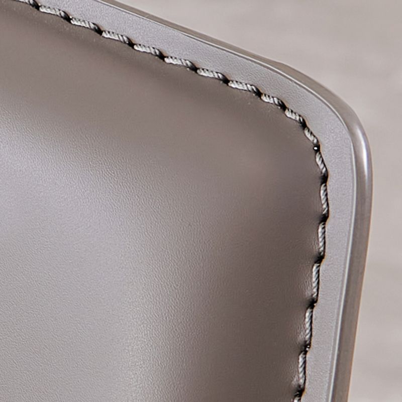 Modern Style Dining Chair Armless Dining Chairs with Metal Legs for Kitchen Clearhalo 'Dining Chairs' 'Dining Tables & Seating' 'dining_chair' 'furn' 'furn_dining_chair' 'Furniture' 'Kitchen & Dining Furniture' 1200x1200_cc354c27-afd6-40a1-ab32-762d795b491f