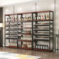 Contemporary Floor Bottle Wine Rack Single Black Metal Wine Holder Clearhalo 'furn' 'furn_wine_racks' 'Furniture' 'Kitchen & Dining Furniture' 'Wine Racks' 'wine_racks' 1200x1200_cc371387-b332-459c-90f7-5edc287a7bb7