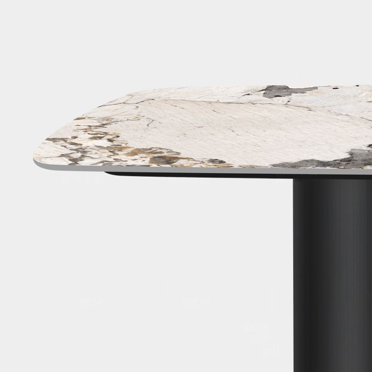 Simplicity Rectangle Dining Room Table Sintered Stone Table with Double Pedestal Clearhalo ' dining_table' 'Dining Tables & Seating' 'Dining Tables' 'furn' 'furn_dining_table' 'Furniture' 'furniture_dining_table' 'Kitchen & Dining Furniture' 'kitchen&dining_furn' 'kitchen' 'kitchen_dining_table' 1200x1200_cc37f834-db5d-40a2-8823-4e2b750bf07c