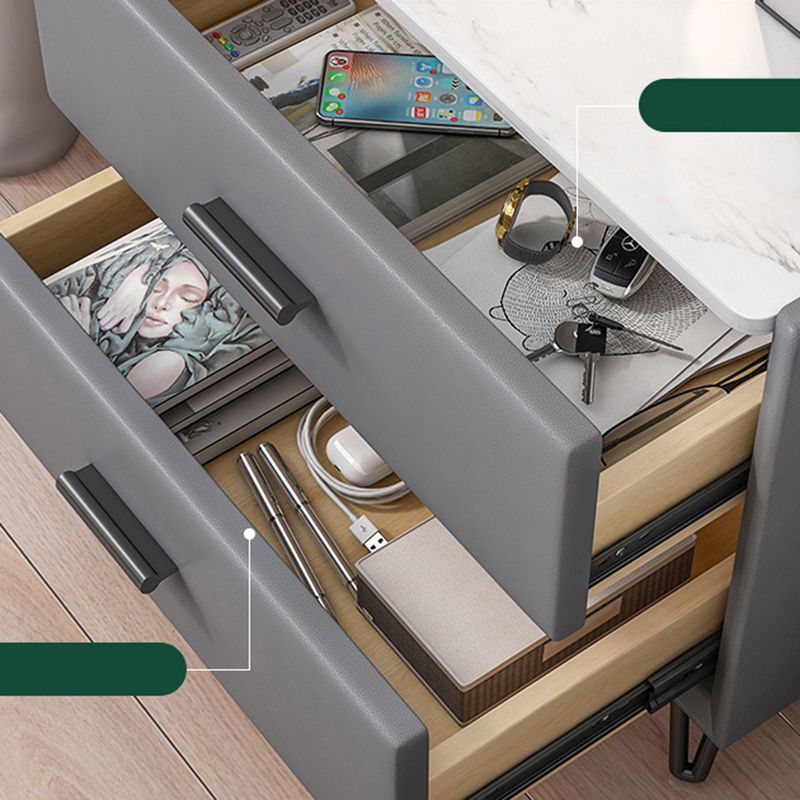 Comodino da tavolo da tavolo moderno accento di stoccaggio antico comodino