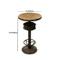 Industrial Style Bar Table Wood Bar Dining Table for Coffee Room Clearhalo 'Bar Furniture' 'Bar Tables' 'bar_tables' 'furn' 'furn_bar_tables' 'Furniture' 'Kitchen & Dining Furniture' 1200x1200_cc459e87-c003-4b89-bbb1-5692bdd4bdd2