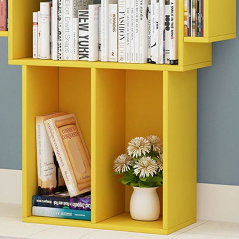 Libreria in legno ingegnerizzato libreria aperta contemporanea 6 ripiani