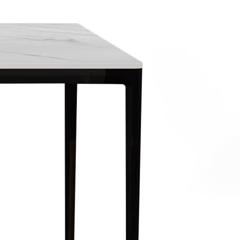 Tavolo da pranzo fisso industriale di cucina in pietra sinterizzato