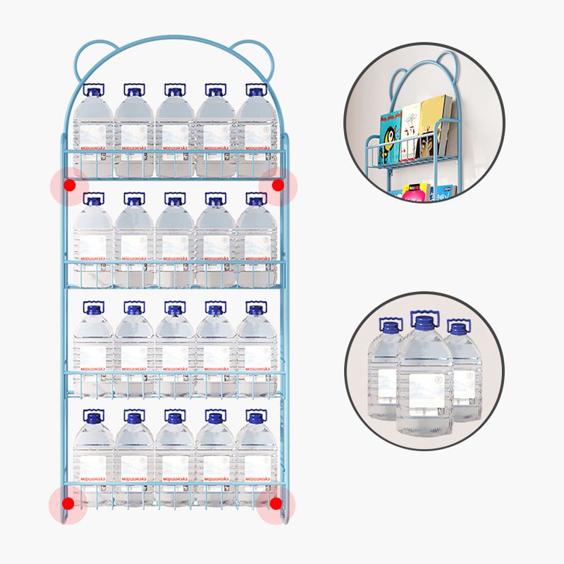 4.53 "W boekenplank Scandinavische stijl muur gemonteerde boekenkast voor studieruimte
