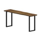 Rectangle Counter Wine Table Sled Wood Modern Cocktail Bar Table for Courtyard Clearhalo 'Bar Furniture' 'Bar Tables' 'bar_tables' 'Furniture' 'furniture_bar_tables' 'Kitchen & Dining Furniture' 'kitchen&dining_furn' 'kitchen' 1200x1200_cc4cff42-e065-4d93-a3dc-053f4200a2c1