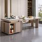 Sintered Stone Dining Table Modern Rectangle Dinner Table for Dining Room Clearhalo 'Dining Tables & Seating' 'Dining Tables' 'dining_table' 'furn' 'furn_dining_table' 'Furniture' 'Kitchen & Dining Furniture' 1200x1200_cc55263f-3b04-47f2-9f68-311b3798c3c3