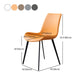 Minimalist Faux Leather Side Chair for Home Solid Back Chair Clearhalo 'Dining Chairs' 'Dining Tables & Seating' 'dining_chair' 'furn' 'furn_dining_chair' 'Furniture' 'furniture_dining_chair' 'Kitchen & Dining Furniture' 1200x1200_cc56d5b2-94ae-41f9-869d-75c537717ded