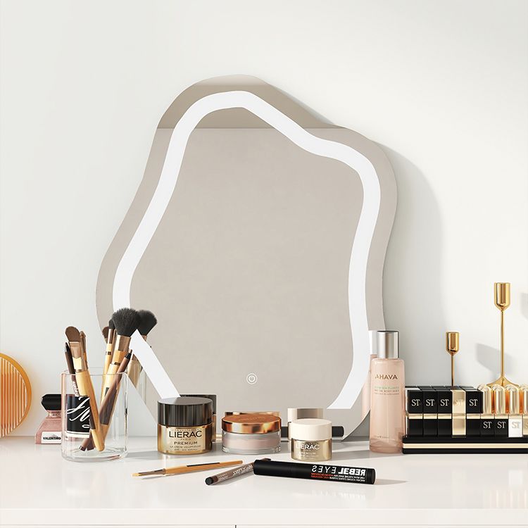 Contemporary Makeup Vanity Desk Storage Box Makeup Vanity Set with Drawers