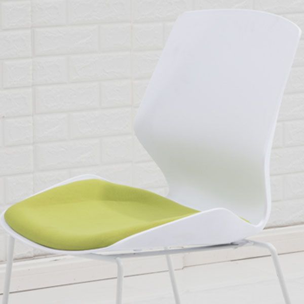 Middle Back Desk Chair met sponskussen plastic achterbanstoel