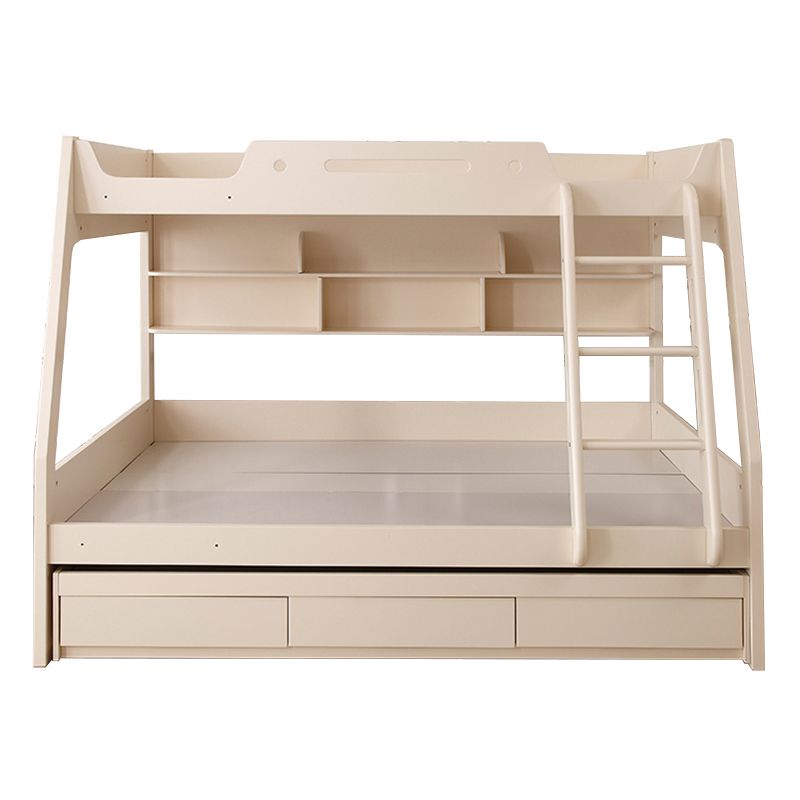 Solid Color Wood Bunk Bed Modern No Distressing Mattress Included Bunk Bed Clearhalo 'Bedroom Furniture' 'Beds' 'furn' 'furn_beds' 'Furniture' 1200x1200_cc63a1bb-1855-4779-b100-f3d85f55c499