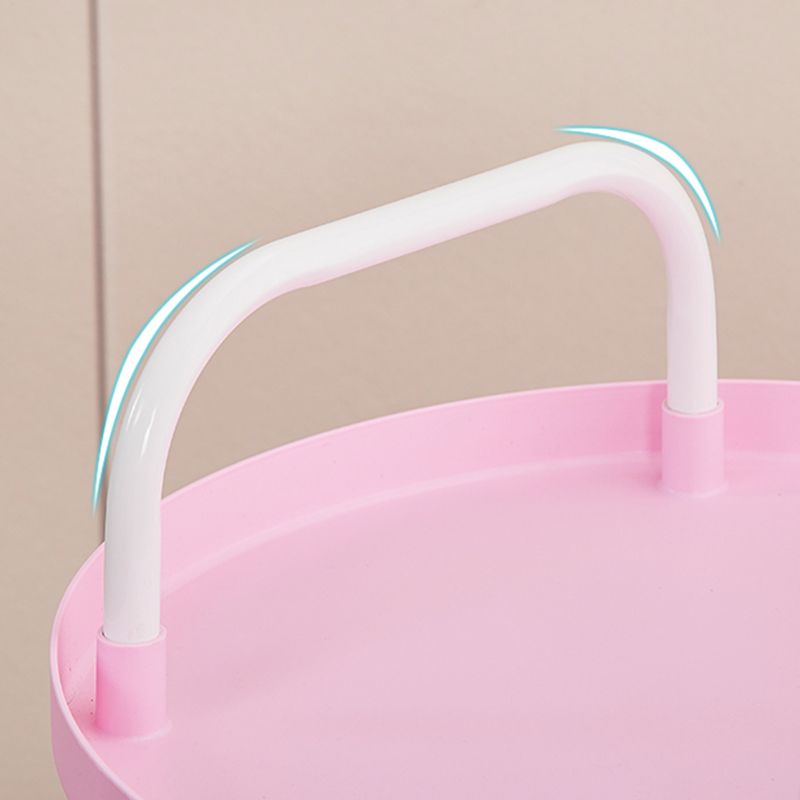 Modern Accent Side Table Round Metal Living Room Corner Table