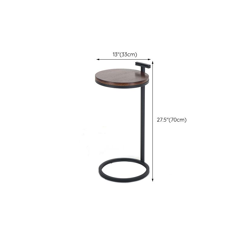 Table d'appoint de 27,55 pouces de haut