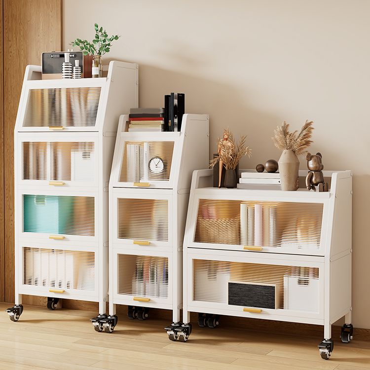 Libreria industriale in metallo standard scaffale chiuse con mobili