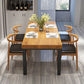 Industrial Rectangle Solid Wood Table Standard Height Dining Table with 4 Legs Clearhalo 'Dining Tables & Seating' 'Dining Tables' 'dining_table' 'Furniture' 'furniture_dining_table' 'Kitchen & Dining Furniture' 'kitchen' 'kitchen_dining_table' 1200x1200_cc71ab22-b498-459e-9f1c-b8f69f11fc82