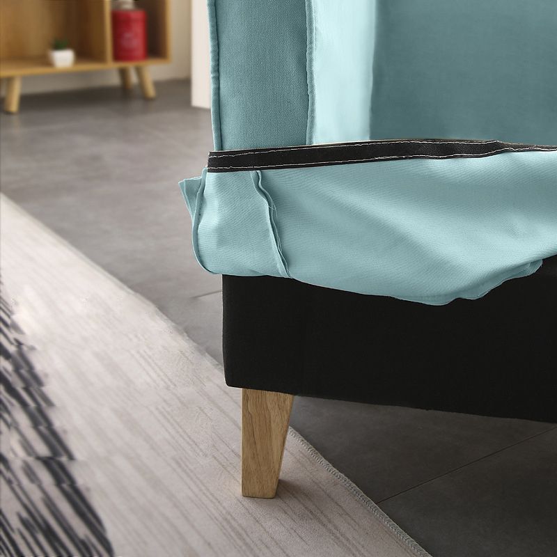 3-Seat Cushions Sofa 68.11*27.56*28.35 Slipcovered Square Arm Sofa Clearhalo 'furn' 'furn_sofas' 'Furniture' 'furniture_sofas' 'kitchen' 'kitchen_sofas' 'Living Room Furniture' 'Sofa' 'sofas' 1200x1200_cc727c76-bf95-41de-8ca3-d7d5794167e1