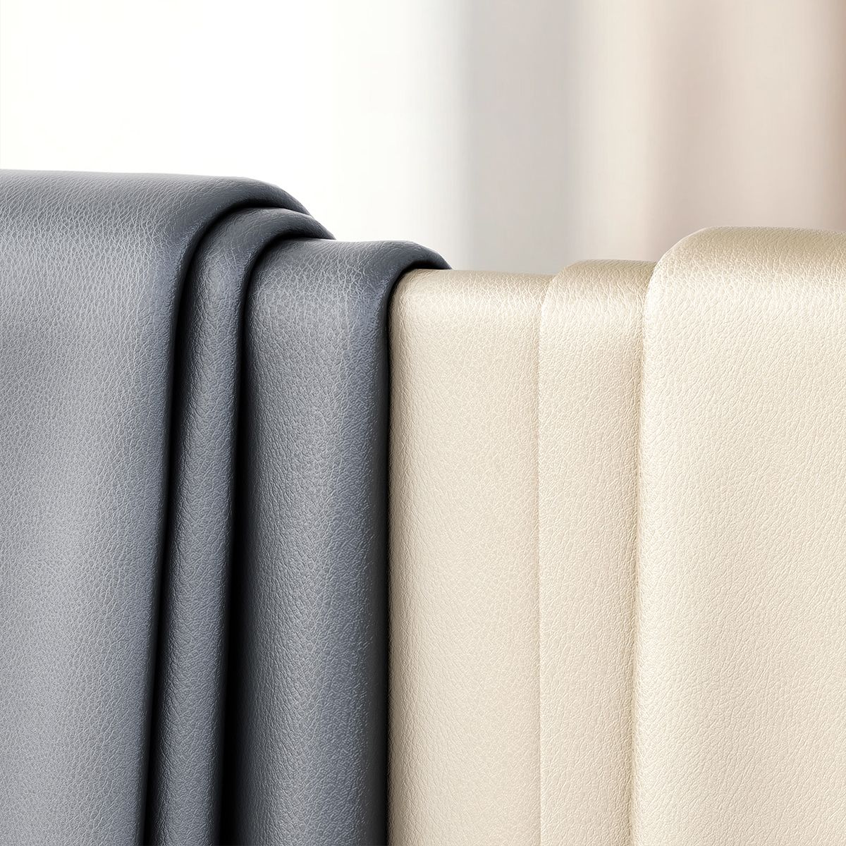 Modern Style Armless Dining Chair Leather Upholstered Solid Back Dining Chairs (Set of 2) Clearhalo ' kitchen&dining_furn' 'Dining Chairs' 'Dining Tables & Seating' 'dining_chair' 'furn' 'furn_dining_chair' 'Furniture' 'furniture_dining_chair' 'Kitchen & Dining Furniture' 'kitchen' 1200x1200_cc737151-dabe-43ea-a99a-b6ecdd078bd2