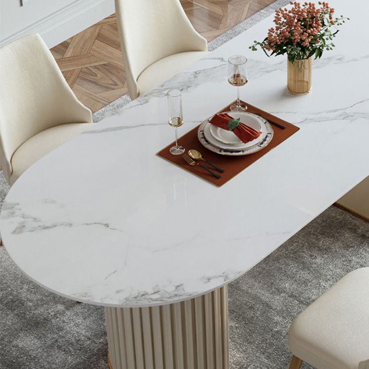 Oval Double Pedestal Dining Table Traditional Luxury Stone Furniture Clearhalo ' dining_table' 'Dining Tables & Seating' 'Dining Tables' 'furn' 'furn_dining_table' 'Furniture' 'furniture_dining_table' 'Kitchen & Dining Furniture' 'kitchen&dining_furn' 'kitchen' 'kitchen_dining_table' 1200x1200_cc73960d-3b7f-4e50-9ae2-f460dc30525f