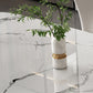 Luxury Rectangle Fixed Dining Table Sintered Stone Home Kitchen Table with 4 Legs