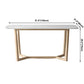 Simplicity Rectangle Dining Room Table Sintered Stone Table with Trestle Base Clearhalo ' dining_table' 'Dining Tables & Seating' 'Dining Tables' 'furn' 'furn_dining_table' 'Furniture' 'furniture_dining_table' 'Kitchen & Dining Furniture' 'kitchen&dining_furn' 'kitchen' 'kitchen_dining_table' 1200x1200_cc7761ba-df64-4a3a-8e66-aa133a3b97eb