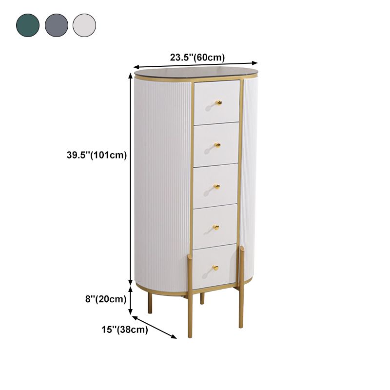 Modern Style Stone Buffet Sideboard 23.6"L Dining Room Buffet Server with Drawer Clearhalo 'buffet_sideboard' 'Buffets & Sideboards' 'furn' 'furn_buffet_sideboard' 'Furniture' 'Kitchen & Dining Furniture' 1200x1200_cc7abd0f-df33-4674-a0cd-efe865a66c35