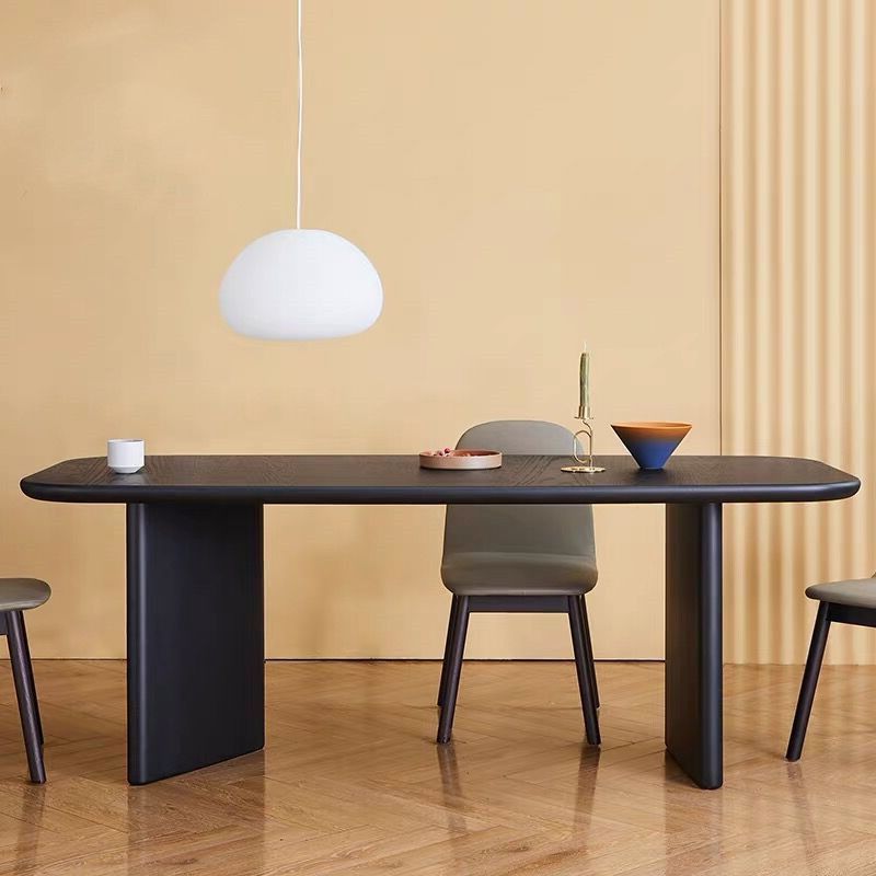 Solid Wood Contemporary Rectangle Table Pine Wood Top Table for Dining Room Clearhalo ' dining_table' 'Dining Tables & Seating' 'Dining Tables' 'furn' 'furn_dining_table' 'Furniture' 'furniture_dining_table' 'Kitchen & Dining Furniture' 'kitchen&dining_furn' 'kitchen' 'kitchen_dining_table' 1200x1200_cc7db426-1a72-466f-a73a-e6b3c22fd4ee