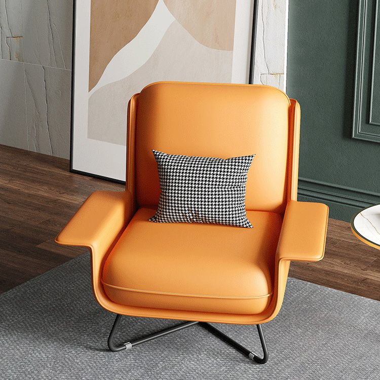 Contemporary Cross Accent Armchair Arms Included Office Accent Chair Clearhalo 'Accent Chairs' 'accent_chairs' 'Chairs & Seating' 'furn' 'furn_accent_chairs' 'Furniture' 'Living Room Furniture' 1200x1200_cc7f1633-a3b8-46d3-be0a-869c405aa3f1