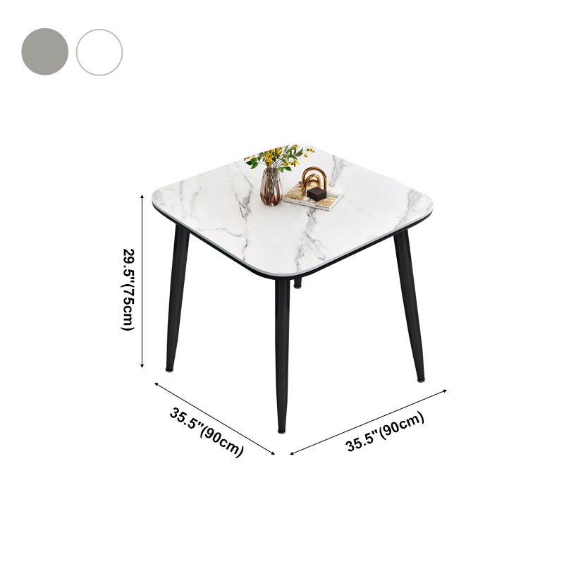 Stone Dining Site Table Industrial Style Dining Room Table for Dining Room Clearhalo ' dining_table' 'Dining Tables & Seating' 'Dining Tables' 'furn' 'furn_dining_table' 'Furniture' 'furniture_dining_table' 'Kitchen & Dining Furniture' 'kitchen&dining_furn' 'kitchen' 'kitchen_dining_table' 1200x1200_cc7fb75d-38c0-4d68-9089-d0d864b604bb