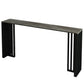 Rectangle Stone Bar Dining Table Contemporary Bar Table with Double Pedestal Base Clearhalo 'Bar Furniture' 'Bar Tables' 'bar_tables' 'Furniture' 'furniture_bar_tables' 'Kitchen & Dining Furniture' 1200x1200_cc804530-d0af-4fd2-96ae-3c7e12fbc8d3