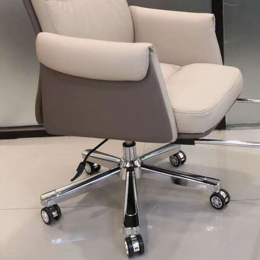 Swivel Contemporary Managers Chair Arms Inclusief lederen executive stoel