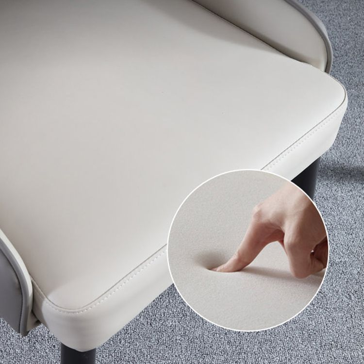 Contemporary Wood Dining Room Chairs Upholstered Side Armchairs for Home Use Clearhalo ' kitchen&dining_furn' 'Dining Chairs' 'Dining Tables & Seating' 'dining_chair' 'furn' 'furn_dining_chair' 'Furniture' 'furniture_dining_chair' 'Kitchen & Dining Furniture' 'kitchen' 1200x1200_cc819350-3b1d-495e-b232-98b708ba140e