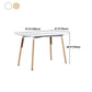 Industrial Style Dining Table MDF 4 Legs Dining Site Table for Dining Room Clearhalo ' dining_table' 'Dining Tables & Seating' 'Dining Tables' 'furn' 'furn_dining_table' 'Furniture' 'furniture_dining_table' 'Kitchen & Dining Furniture' 'kitchen&dining_furn' 'kitchen' 'kitchen_dining_table' 1200x1200_cc8308e7-6976-4177-8a7d-87bafa3a167d