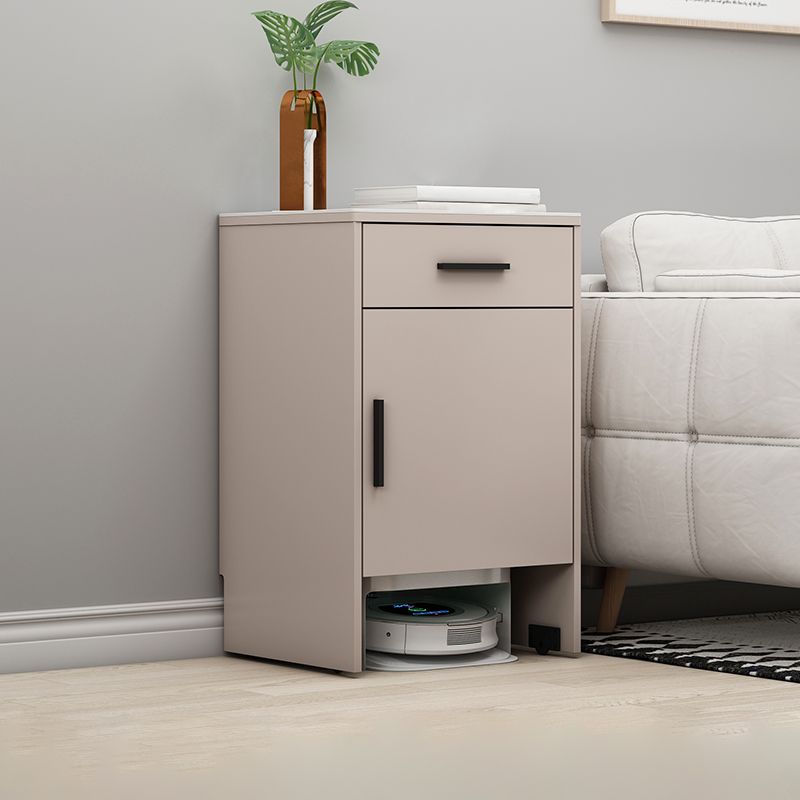 Modern Stone Top Accent Cabinet with Drawer Storage Cabinet 18.9" Long Clearhalo 'Cabinets & Chests' 'cabinets_chests' 'furn' 'furn_cabinets_chests' 'Furniture' 'Living Room Furniture' 1200x1200_cc842449-7b8c-4325-ab8d-540307373267