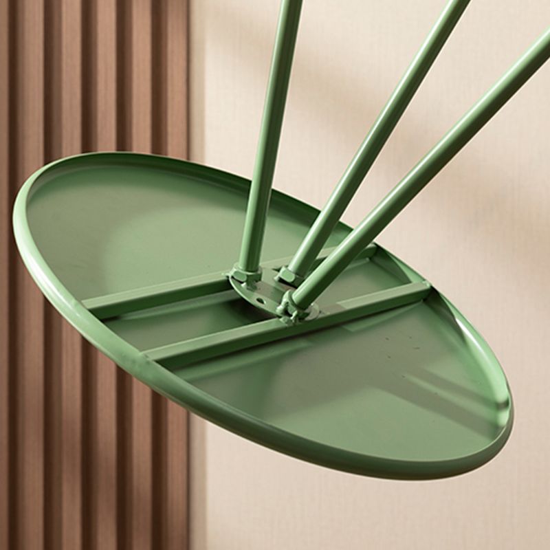 メタルホワイト/グリーン/ブラック/ゴールド3脚ベースデザインラウンドコーヒーテーブル