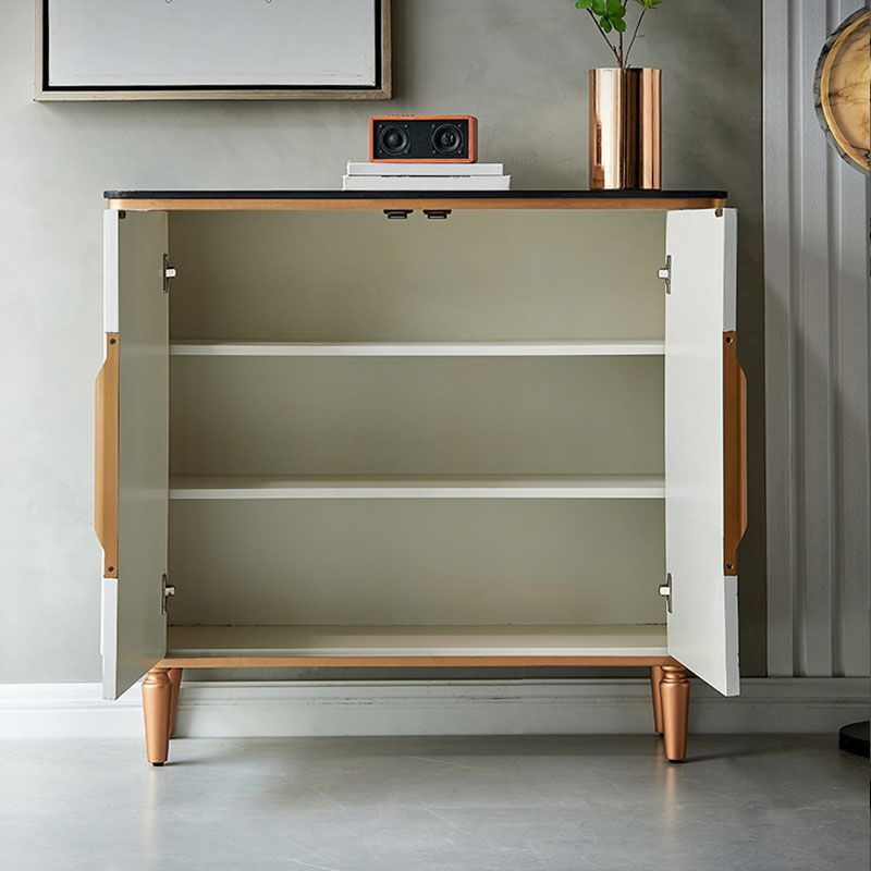 Server da pranzo in legno ingegnerizzato a buffet di lusso leggero per cucina