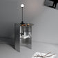 1 Shelf Industrial Night Table Metal Nightstand Open Storage ,20" Tall Clearhalo 'Bedroom Furniture' 'furn' 'furn_night_stand' 'Furniture' 'night_stand' 'Nightstands' 1200x1200_cc87a7b1-b235-494e-a0f3-6a93d035c252