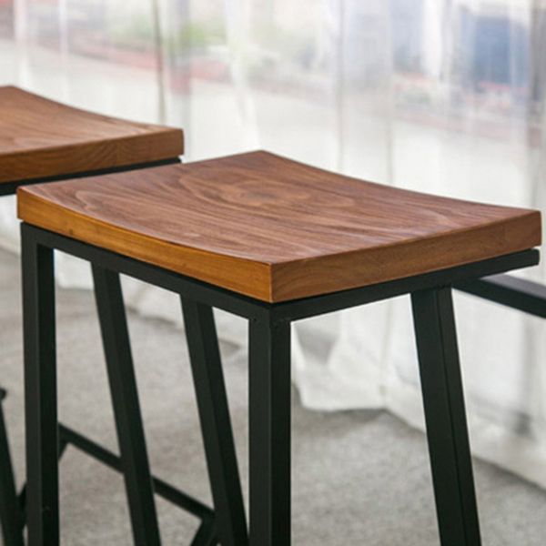 Glam Rectangle Pub Table Set 1/2/3/7 Pieces Pine Wood Top Bar Table with Metal Stools Clearhalo 'Bar Furniture' 'furn' 'furn_home_bar_bar_sets' 'Furniture' 'Home Bars & Bar Sets' 'home_bar_bar_sets' 'Kitchen & Dining Furniture' 1200x1200_cc8dcadb-75e9-4965-8e97-dec09fb0c8ea