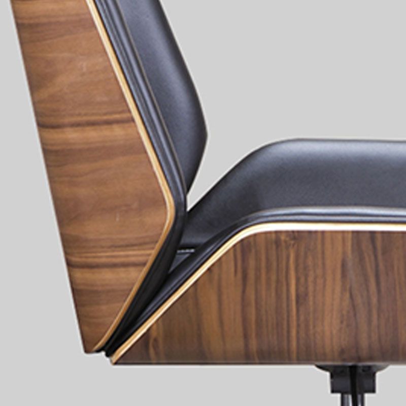 Sedia da back office di back office sedia a cornice in metallo moderno con ruote