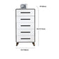 16" W Modern Storage Chest Dresser White Vertical Storage Chest with 3/4/5 Drawers Clearhalo 'Bedroom Furniture' 'Dressers & Chests' 'dressers_chests' 'furn' 'furn_dressers_chests' 'Furniture' 1200x1200_cc8f7782-28bf-444b-b567-7f518364fff2