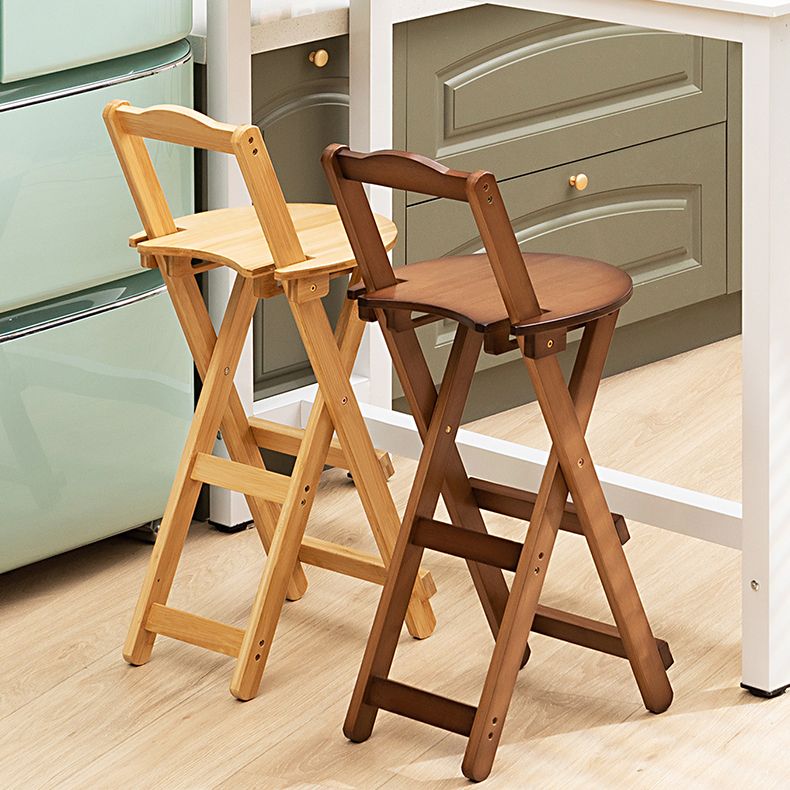 Sgabello in legno in stile moderno con bancone e sgabello da bar per soggiorno