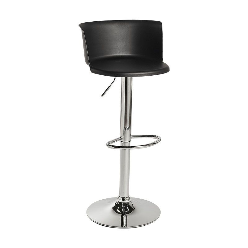 Scandinavian Adjustable Height Barstool Faux Leather Swivel Bar Stools Clearhalo 'Bar Furniture' 'Bar Stools' 'bar_stools' 'furn' 'furn_bar_stools' 'Furniture' 'Kitchen & Dining Furniture' 1200x1200_cc921a71-5464-497c-941a-1b17623dd43d