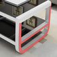 Sled Coffee Table with Shelf Rectangular 1 Single Coffee Table Clearhalo 'Coffee & Accent Tables' 'Coffee Tables' 'coffee_tables' 'furn' 'furn_coffee_tables' 'Furniture' 'furniture_coffee_tables' 'Living Room Furniture' 1200x1200_cc92750d-c898-4f26-8230-6fd8c5bace48