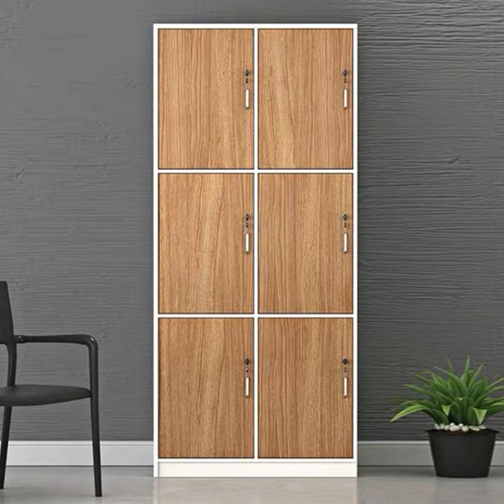 Natural Finish Indoor Cabinet Contemporary Storage Cabinet with Hinged Door Clearhalo 'Armoires & Wardrobes' 'armoires_wardrobes' 'Bedroom Furniture' 'furn' 'furn_armoires_wardrobes' 'Furniture' 1200x1200_cc942436-f8b6-4b35-9500-9825e5757a0f