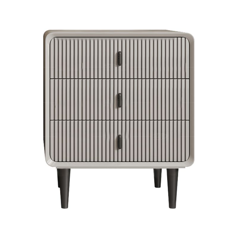 Contemporáneo de almacenamiento de madera maciza vertical cofre de dormitorio con cajones