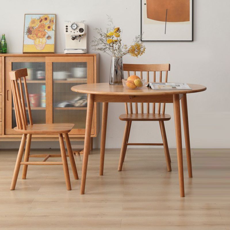 1/2/3/4 Pcs Wood Modern Dining Room Set with Round Table Dinette Set Clearhalo 'Dining Room Sets' 'Dining Tables & Seating' 'dining_room_set' 'furn' 'furn_dining_room_set' 'Furniture' 'furniture_dining_room_set' 'Kitchen & Dining Furniture' 'kitchen&dining_furn' 'kitchen' 1200x1200_cc98312e-eb6f-437a-9432-0f1a5be627cf