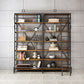 Modern Style Open Back Bookshelf Standard Metal Bookcase in Black Clearhalo 'Bookcases' 'furn' 'furn_bookcases' 'Furniture' 'Office Furniture' 1200x1200_cc9906e3-0043-47b3-bcdb-4cf452225999